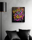 «Tangled in Neon» 50x60 cm (lerret) thumbnail