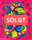 Kunst - Maleri - Kjøp kunst - Kunst til salgs - Kunst nettbutikk - Fargerik kunst - Popkunst - Maleri på lerret - Håndmalte malerier - Kunst maleri - Kule malerier - Moderne malerier - Kjøp malerier - Maleri til salgs - Maleri til stue - Trippy kunst thumbnail