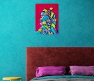 Veggmaleri - Norske maleri - Maleri moderne - Vegg maleri - akrylmalerier - akryl malerier - moderne malerier - kunst maler - lerret maleri - kule malerier - visuell kunst - originalt maleri - original kunst - kjøpe kunst  thumbnail