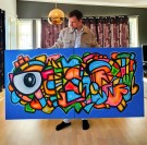 “Structured Overstimulation” 200x100 cm  thumbnail