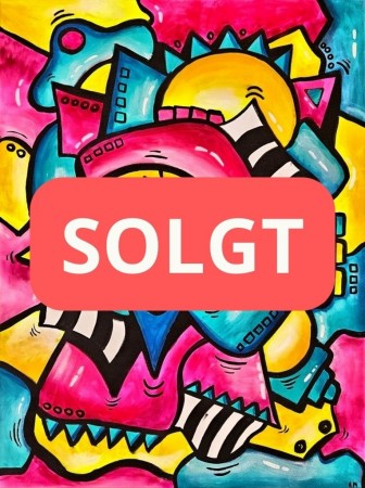 *** SOLGT - Kunst til salgs: