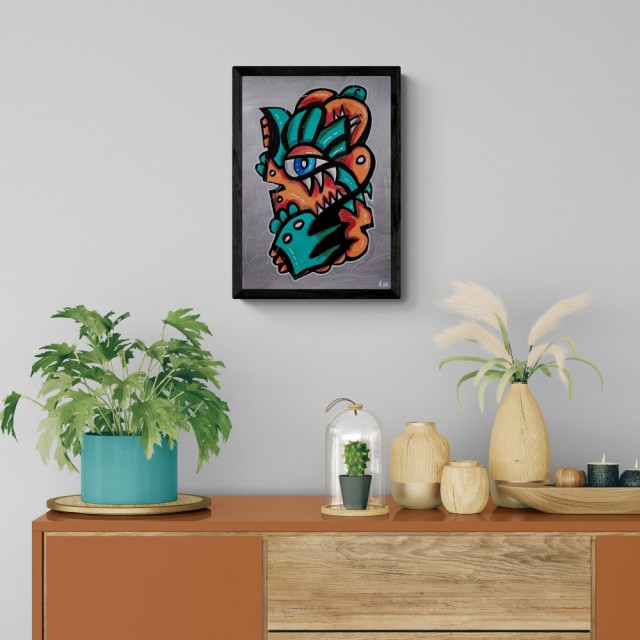 Forslag til presentasjon. (Ramme medfølger ikke)