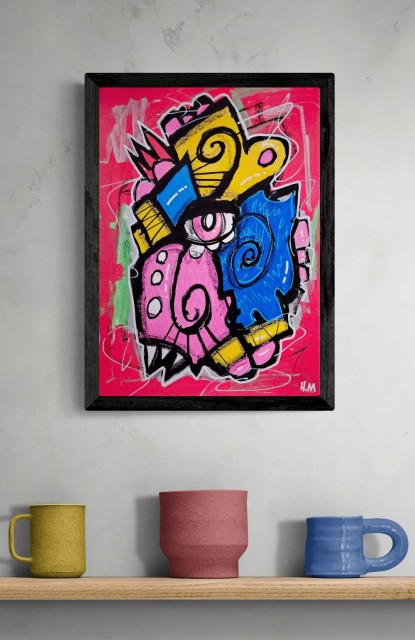 Forslag til presentasjon. (Ramme medfølger ikke)