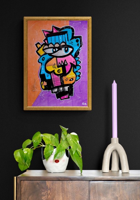 Forslag til presentasjon. (Ramme medfølger ikke)