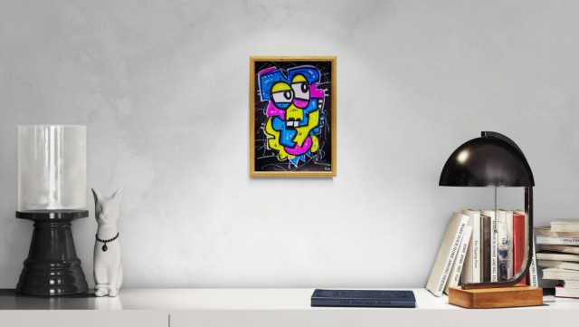 Forslag til illustrasjon. NB: Selges uten ramme. 